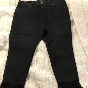 City chic skinny crop jean